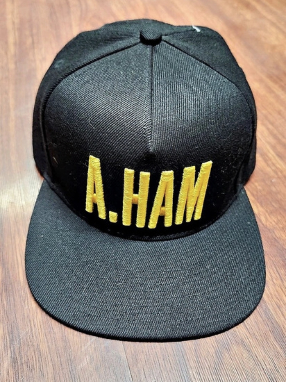 Hamilton Musical A.Ham Hamilton Broadway Snapback Hat Black